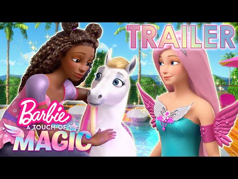 Barbie A Touch Of Magic 🪄 Official Trailer! | New Netflix Series!
