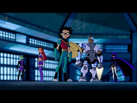 Teen Titans vs Cinderblock - Teen Titans "Divide and Conquer"