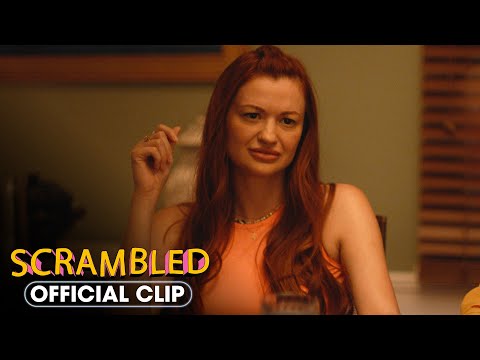 Scrambled (2023) SXSW Exclusive Clip - "Dinner with the Family" - Leah McKendrick, Clancy Brown