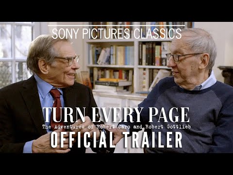 TURN EVERY PAGE: The Adventures of Robert Caro and Robert Gottlieb | Official Trailer (2022)