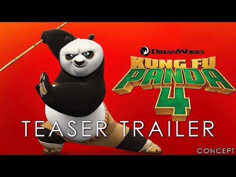 Kung Fu Panda 4 (2024) | Teaser TRAILER | DreamWorks Animation #conceptvideos