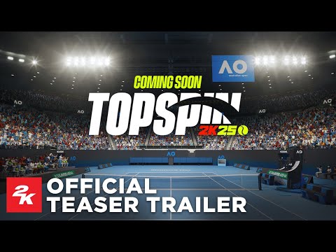 TopSpin 2K25 | Teaser Trailer | 2K