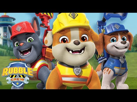 NEW SERIES: Rubble & Crew Exclusive Sneak Peek! w/ Charger & Wheeler | Rubble Official