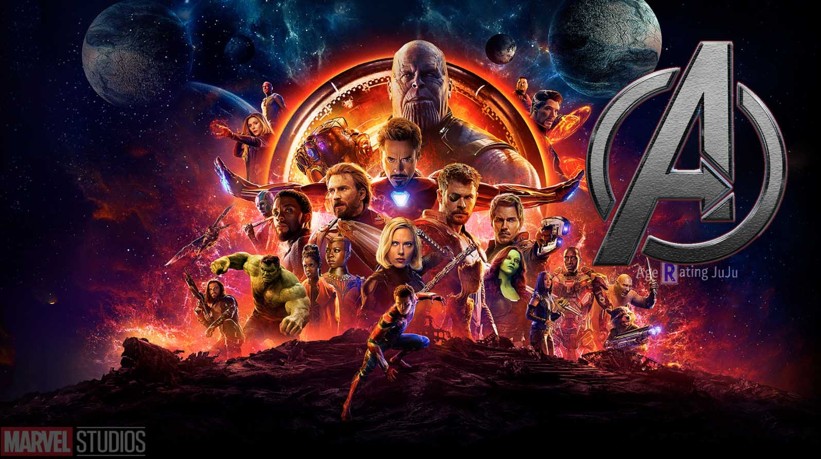 avengers infinity war Age Rating 2018 - Movie Poster Images and Wallpapers