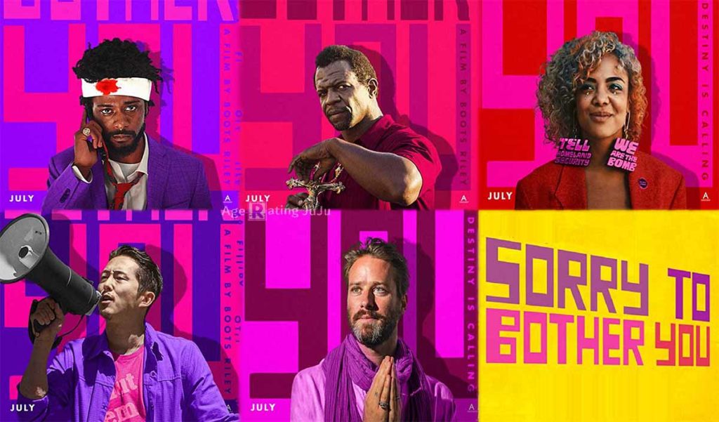 Sorry to Bother You Age Rating 2018 - Movie Poster Images and Wallpapers