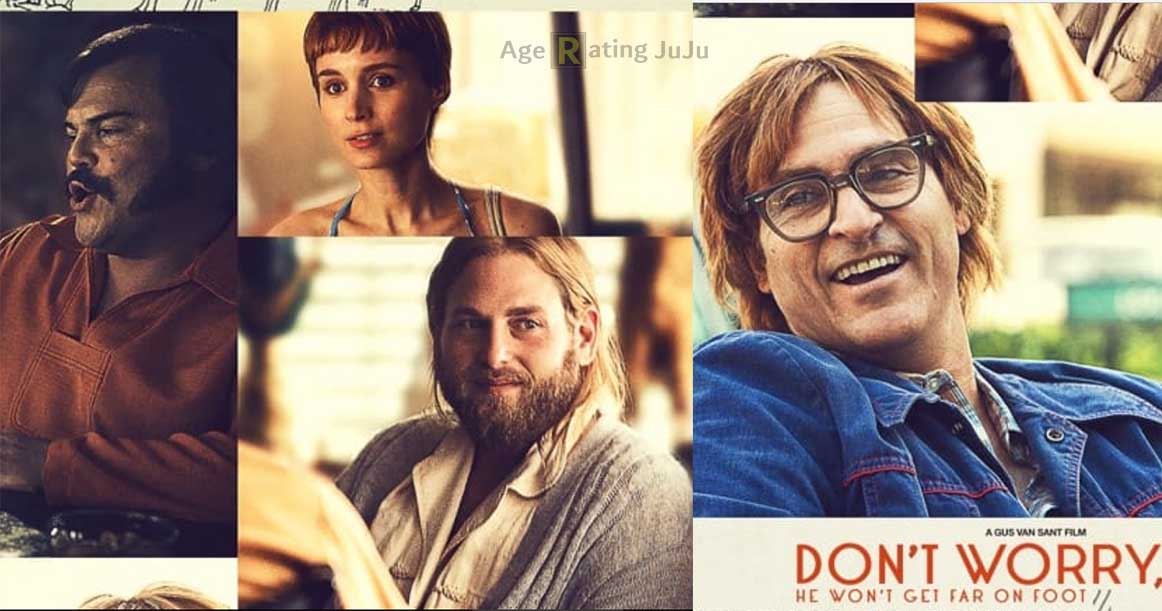 What is the Don't Worry, He Won't Get Far on Foot Age Rating 2018 - Poster Images and Wallpapers