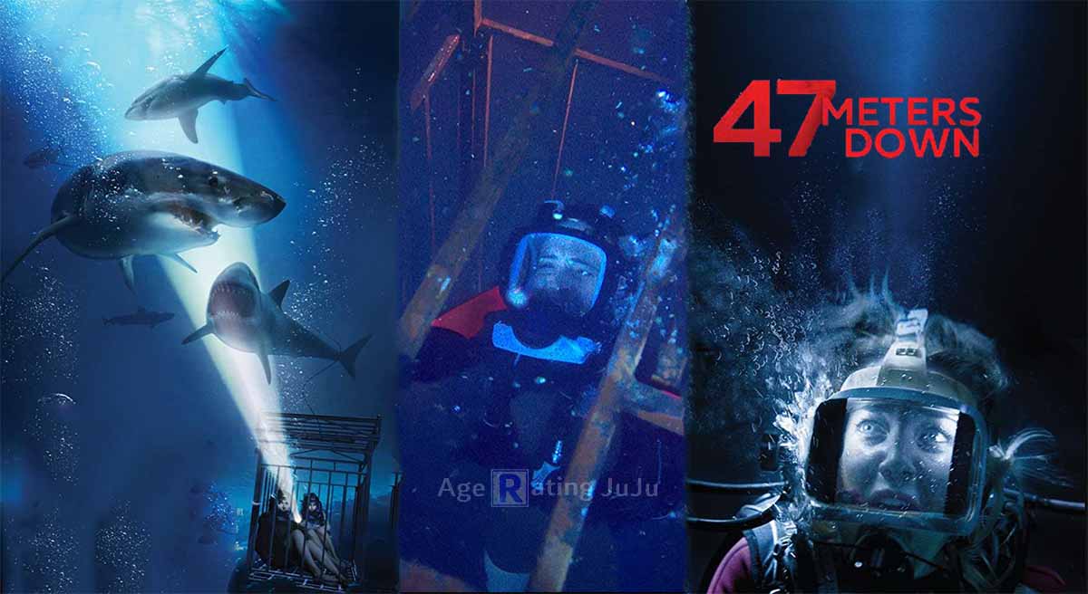 47 Meters Down Age Rating 2018 - Movie Poster Images and Wallpapers