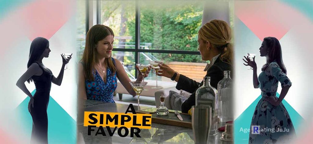 A Simple Favour 2018 - Movie Poster Images and Wallpapers