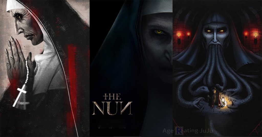 The Nun 2018 - Movie Poster Images and Wallpapers