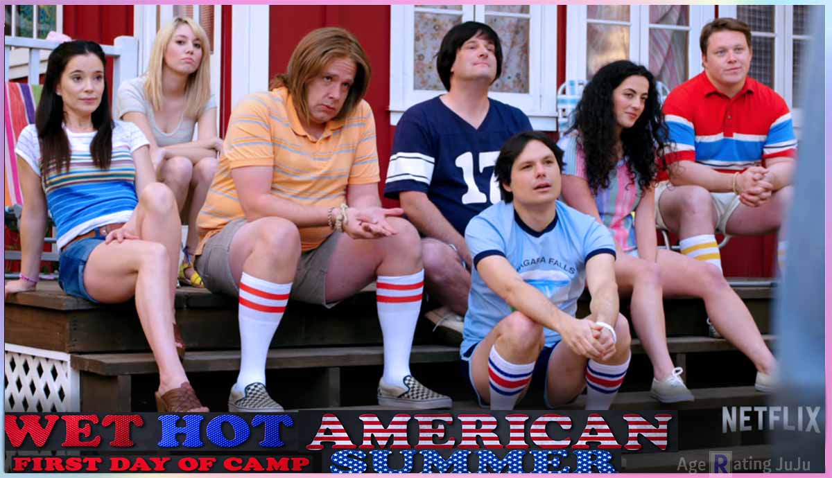 Wet Hot American Summer: First Day of Camp Age Rating 2018 - TV Show Poster Images and Wallpapers