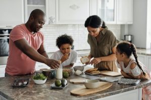 Cook together is the best idea Parent Child Relationship Building Activities