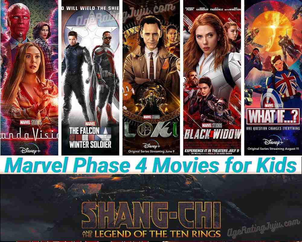 Best Marvel Phase 4 Movies List and Upcoming Marvel Movies for Kids also Marvel Phase 4 Movies Release Date.. Poster and full list