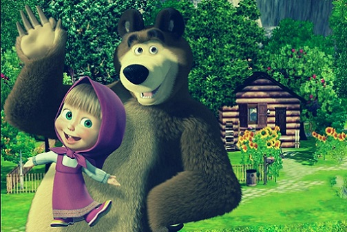 Masha and the Bear Poster, Wallpaper, and Image