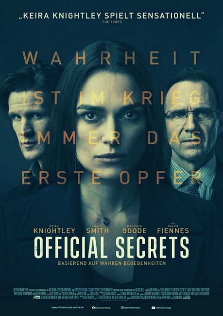 Official Secrets Parents Guide | 2019 Film Age Rating