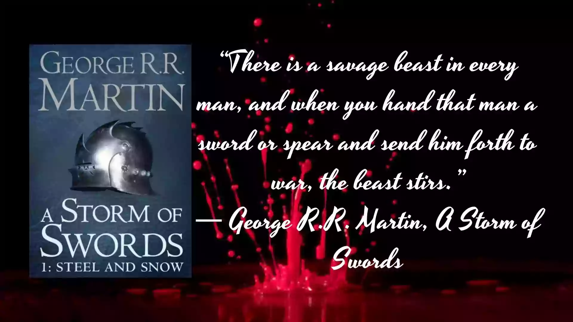 A Storm of Swords Parents Guide, Age Rating | A Song of Ice and Fire Book3