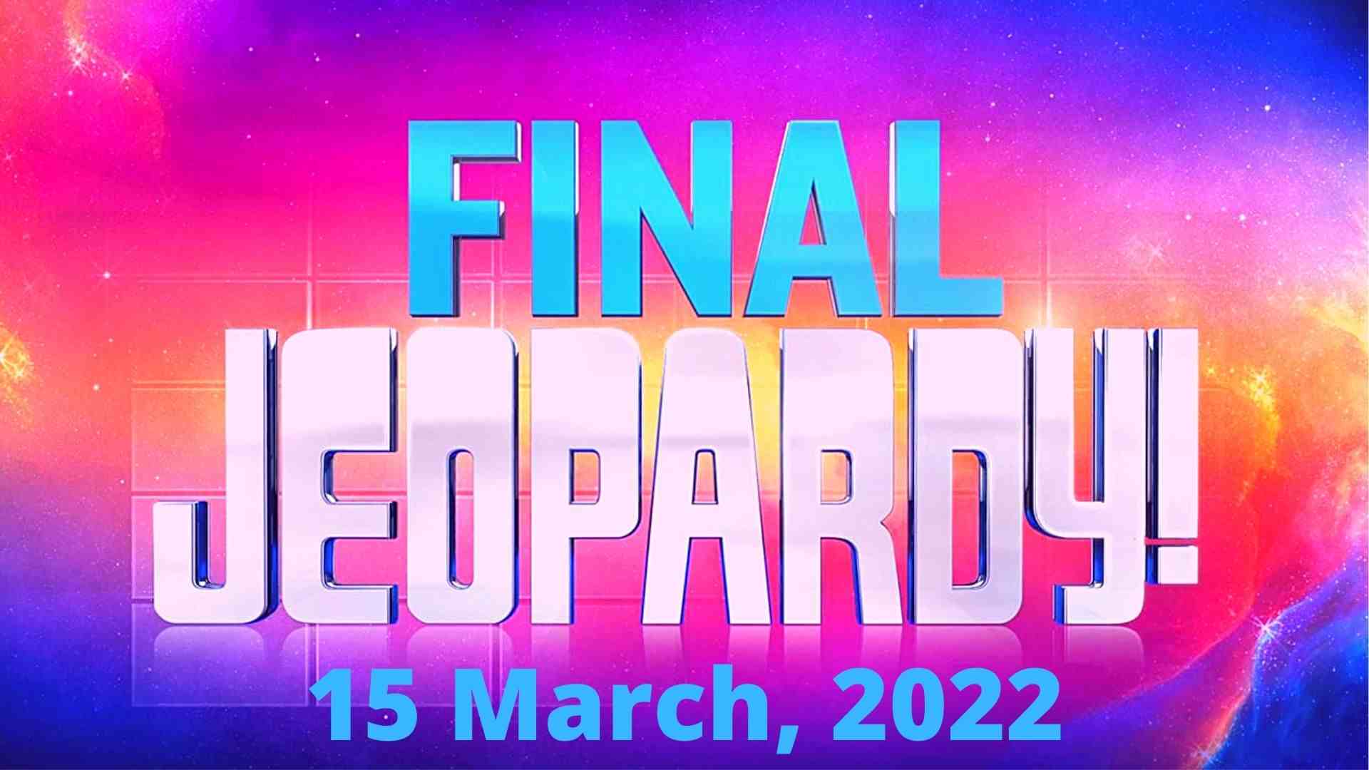 March 15 Jeopardy image