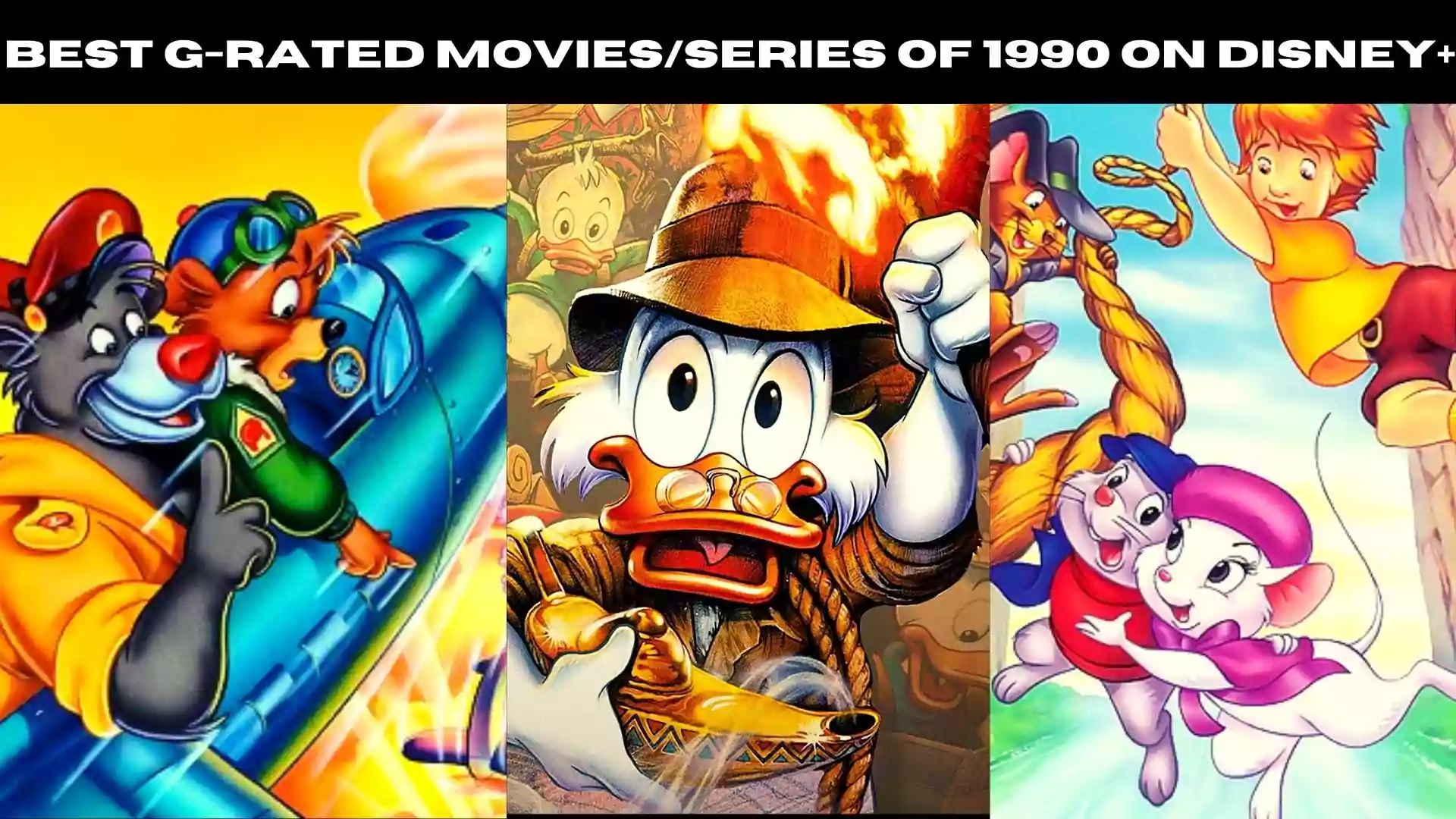 Best G-Rated Movies/series of 1990 on Disney+
