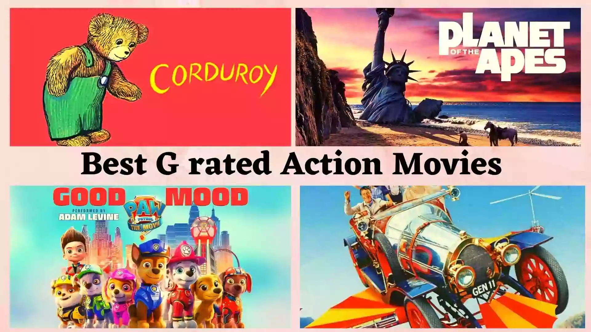 Best G rated Action Movies