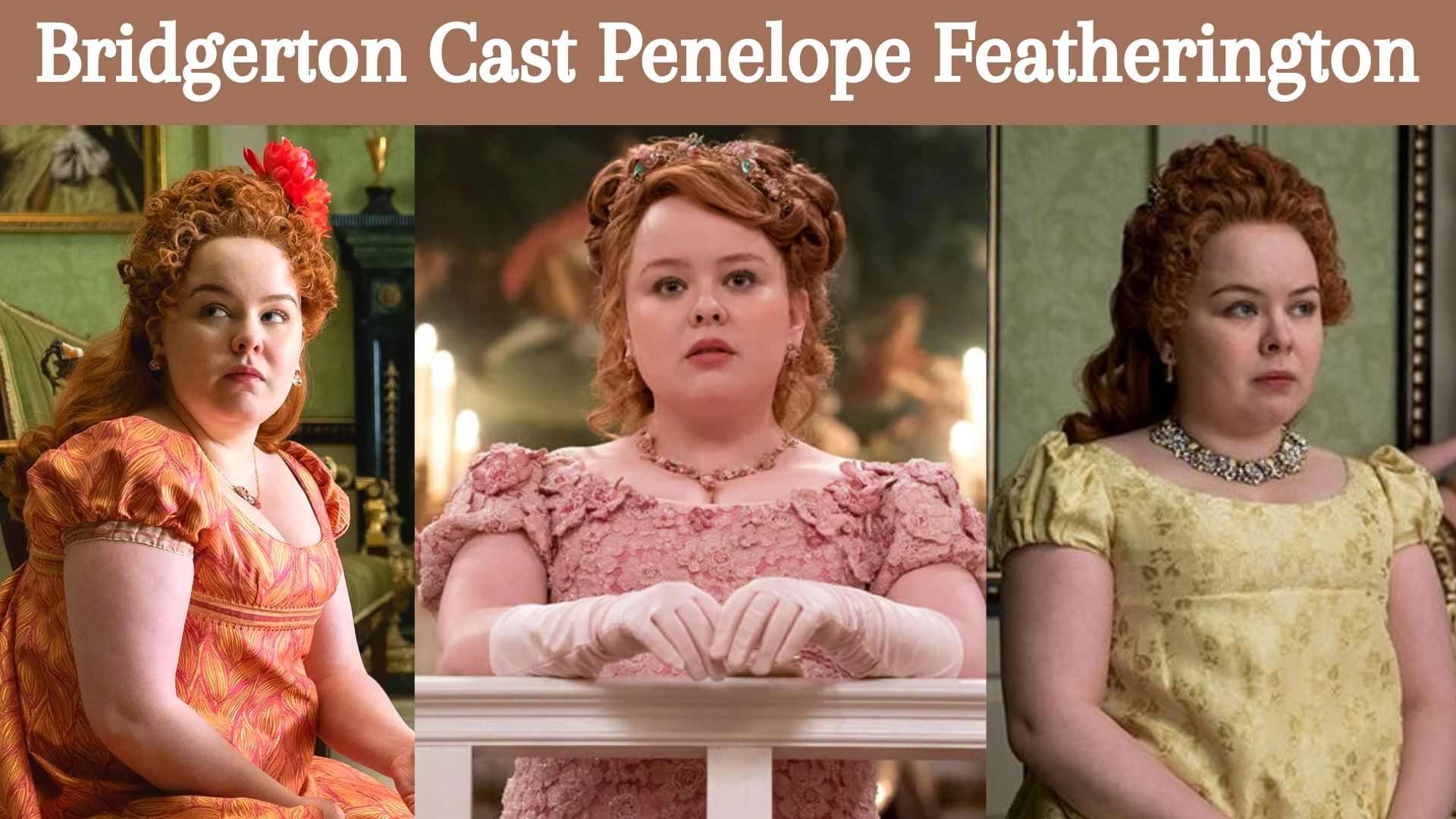 Bridgerton Cast Penelope Featherington Wallpaper and Images
