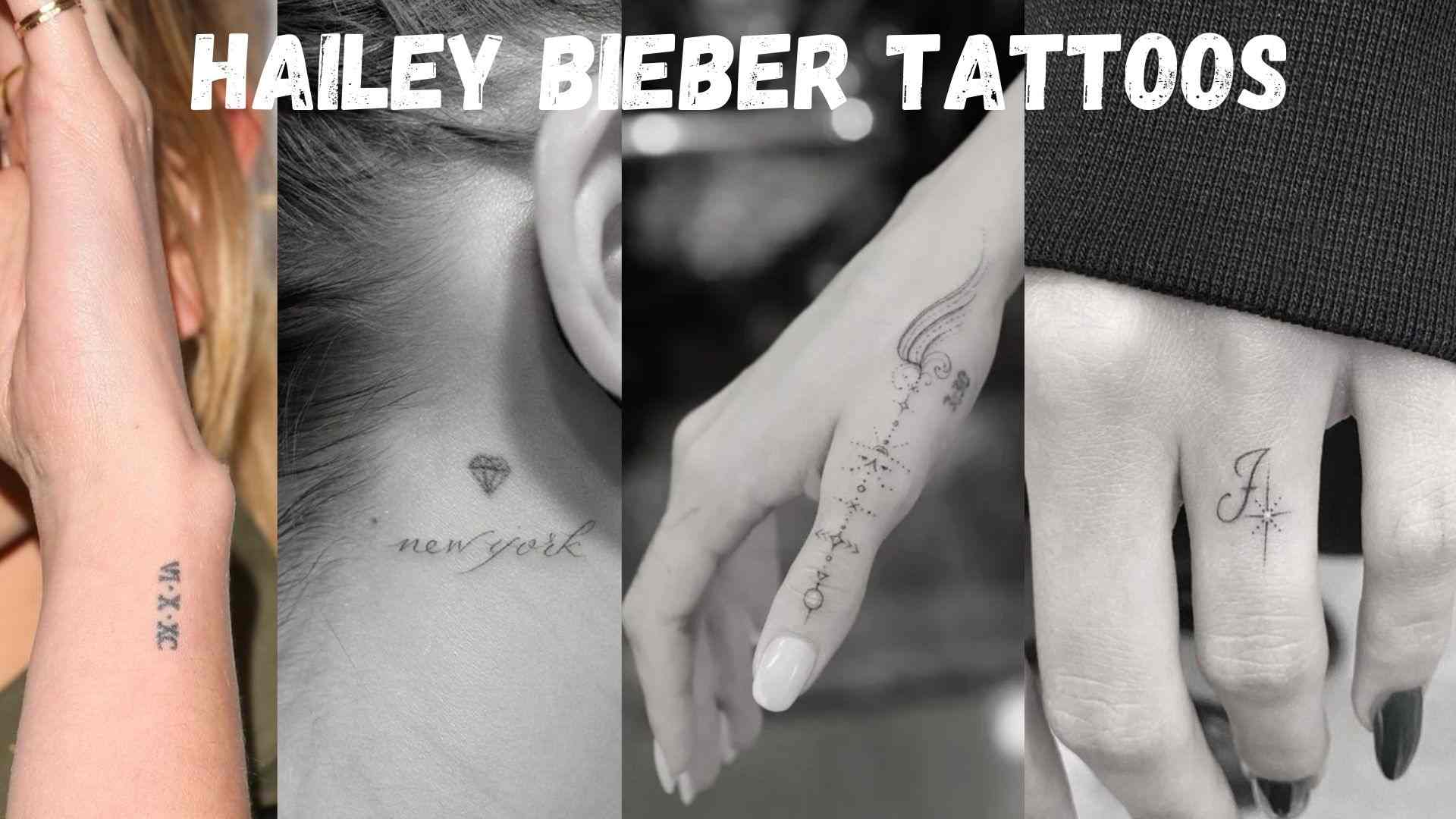 Hailey Bieber Tattoos Wallpaper and Images
