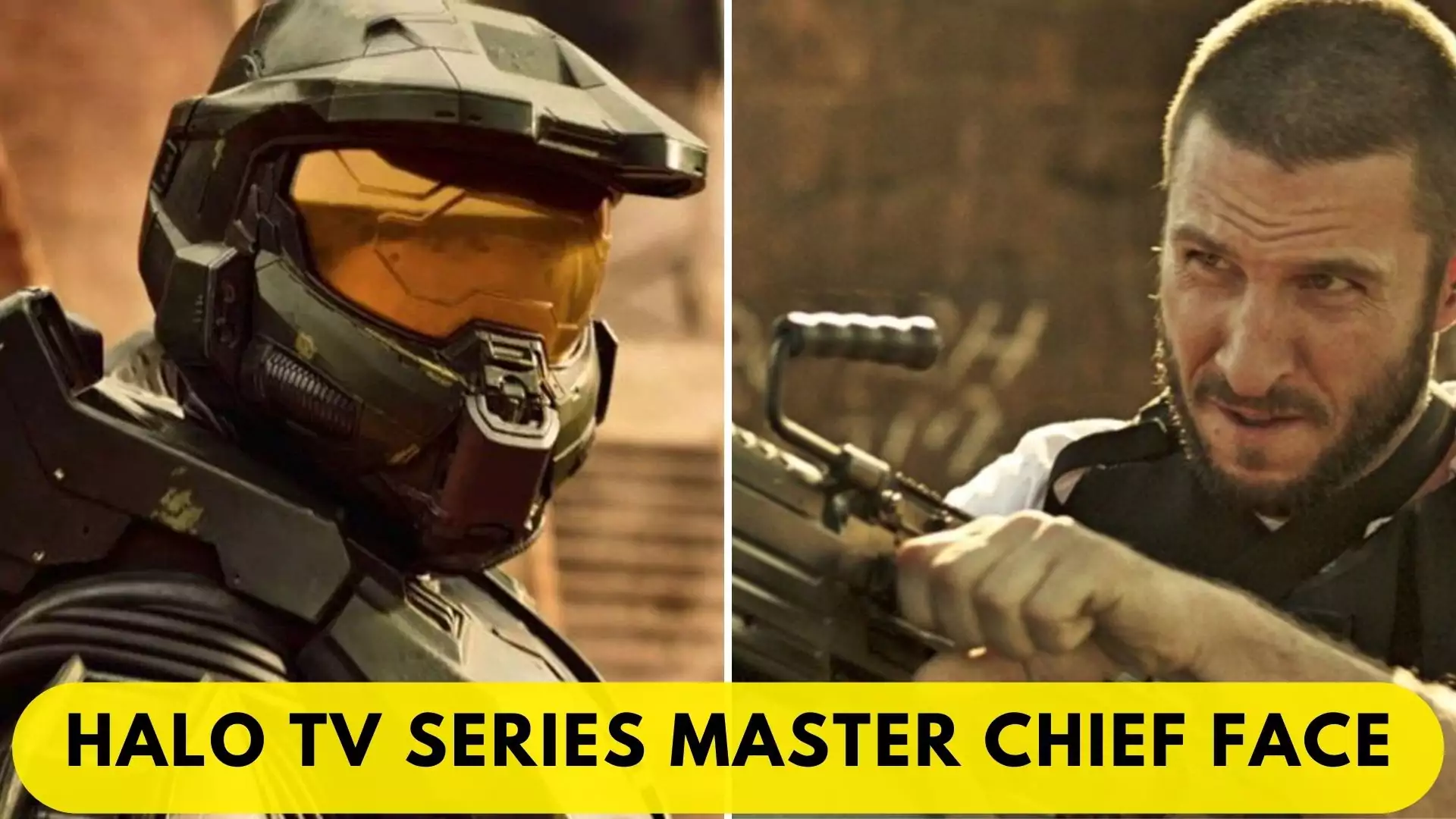 Halo Tv Series Master Chief Face Halo 2022 TV SHow Cast face body