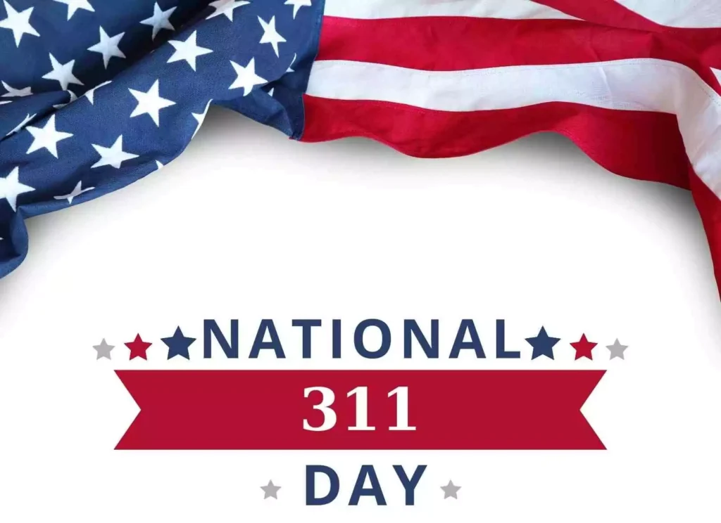 Happy National 311 Day images wallpapers, wish, 2022