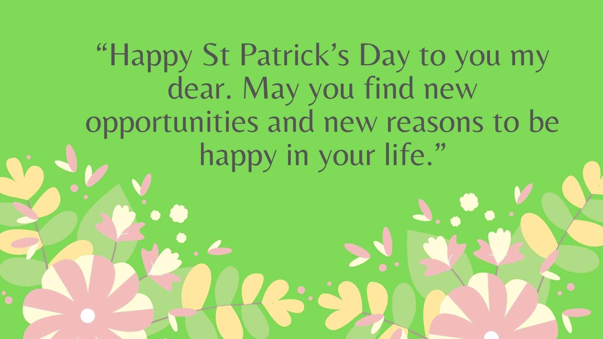 St Patricks Day 2022 Wishes | What to Write in a St Patricks Day