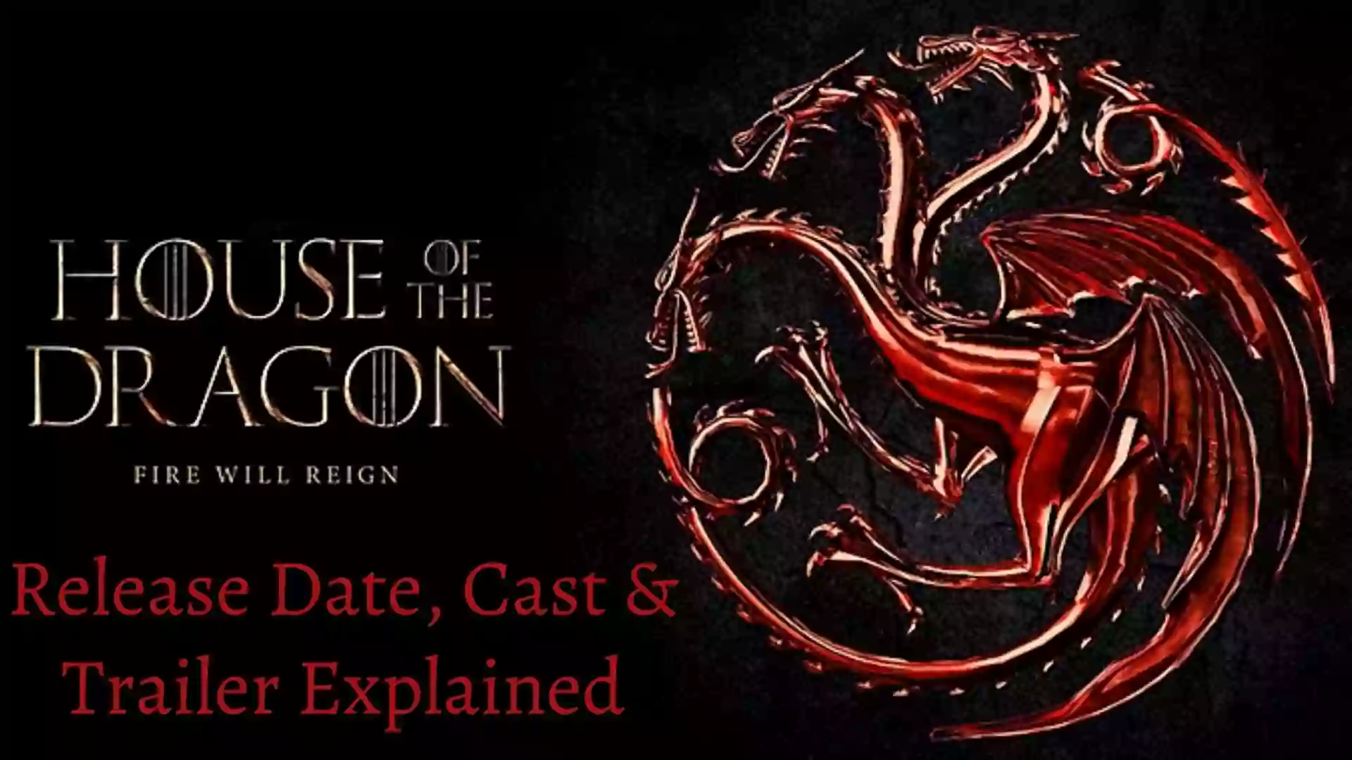 House of the Dragon Release Date | House of the Dragon 2022