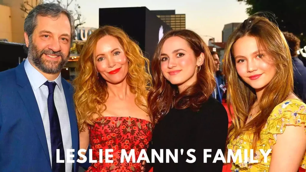 Leslie Mann Family Image