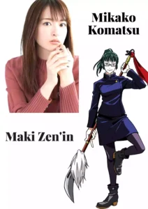Mikako Komatsu Jujutsu kaisen 0 Characters