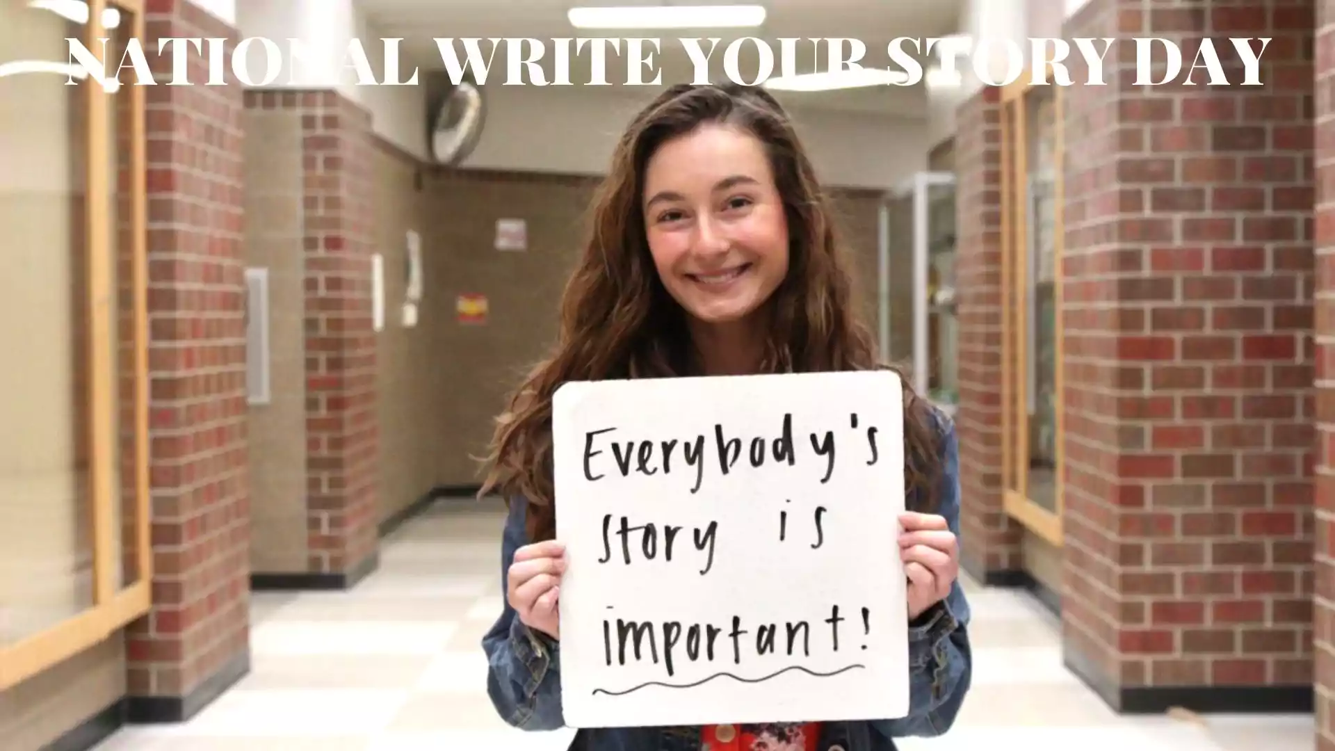 Happy Write Your Story Day Image
