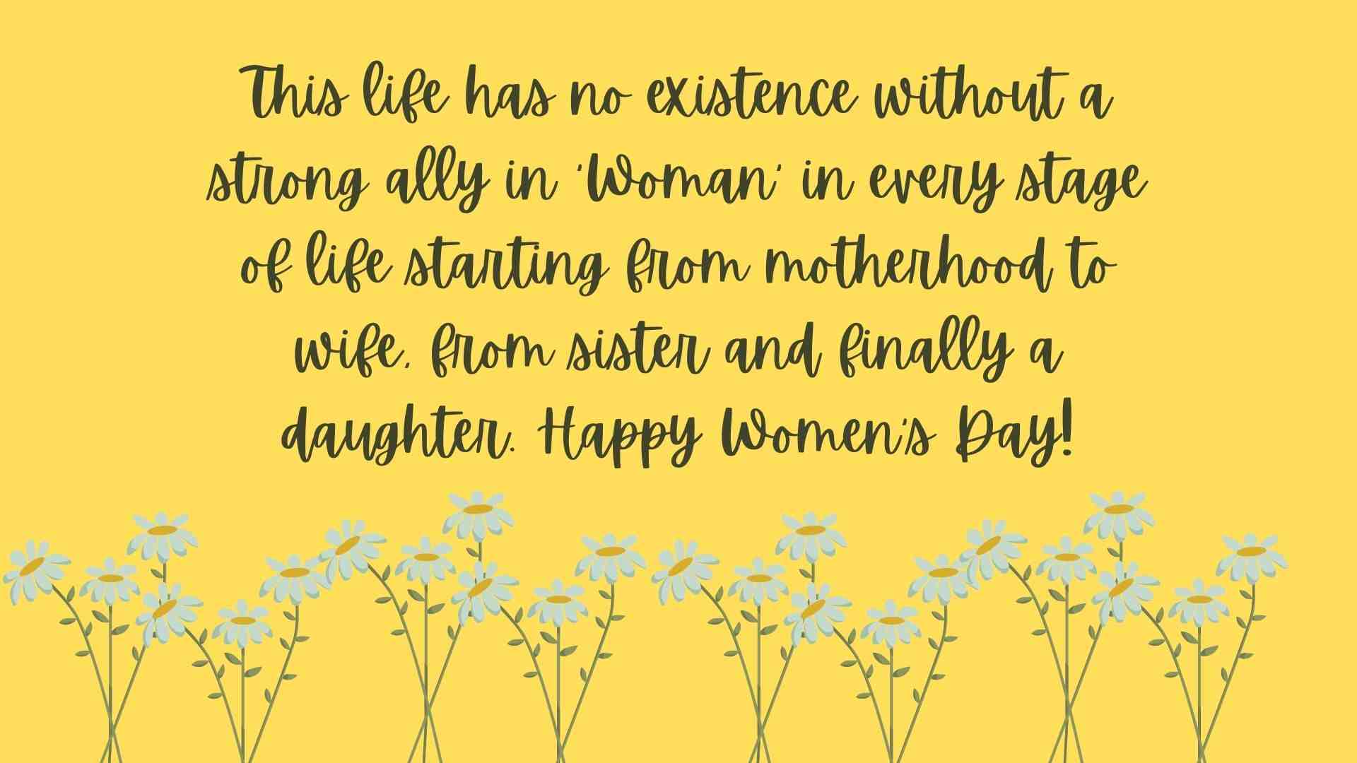 Happy Women's Day 2022 Wishes | Images with Quotations