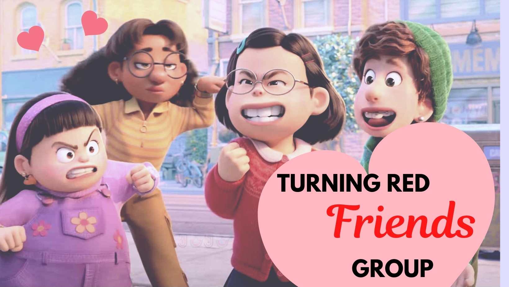 Turning Red Friend Group. All the Turning Red Girls Group is here, Meet with the full school friends of the girl from Turning Red film 2022 Disney + Turning Red Friend Group. All the Turning Red Girls Group is here, Meet with the full school friends of the girl from Turning Red film 2022 Disney +