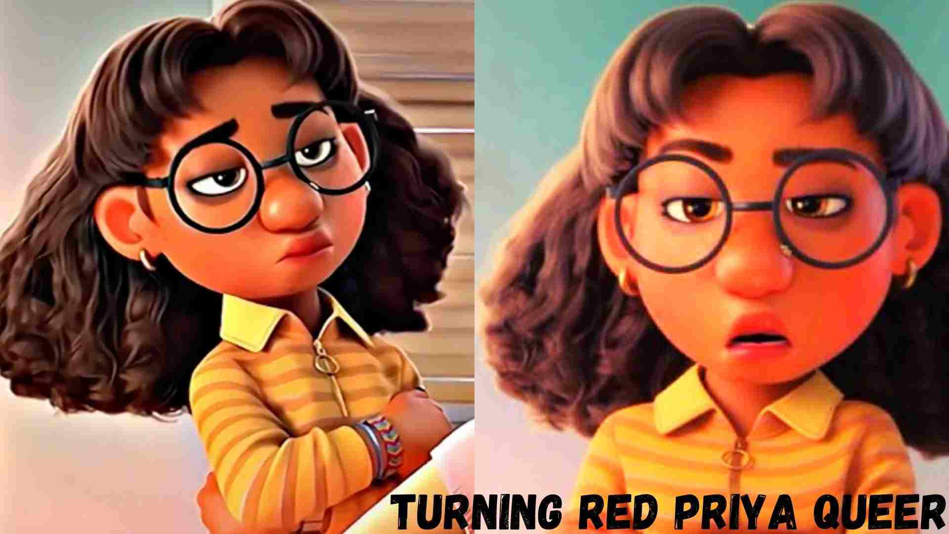 Turning Red Priya Queer