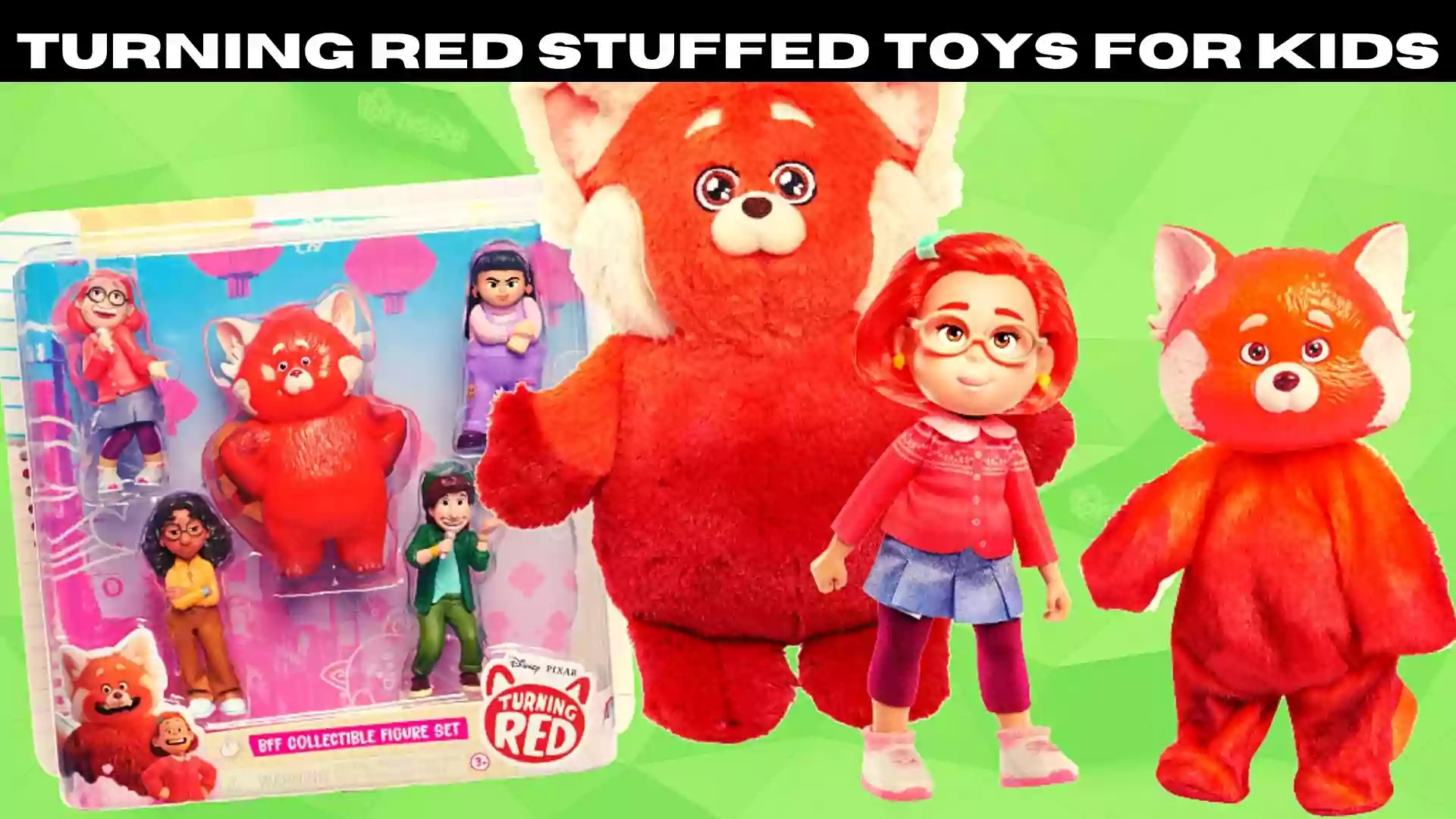 Turning Red Stuffed Toys for Kids | 2022