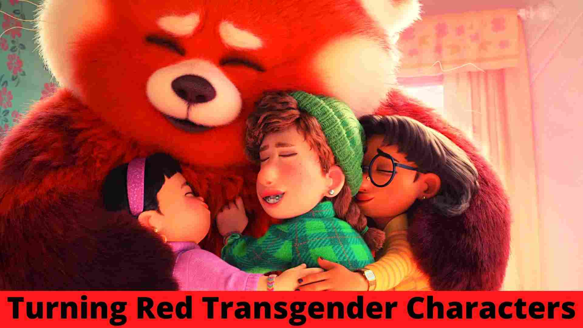 Turning Red Transgender Characters | 2022 Film Turning Red