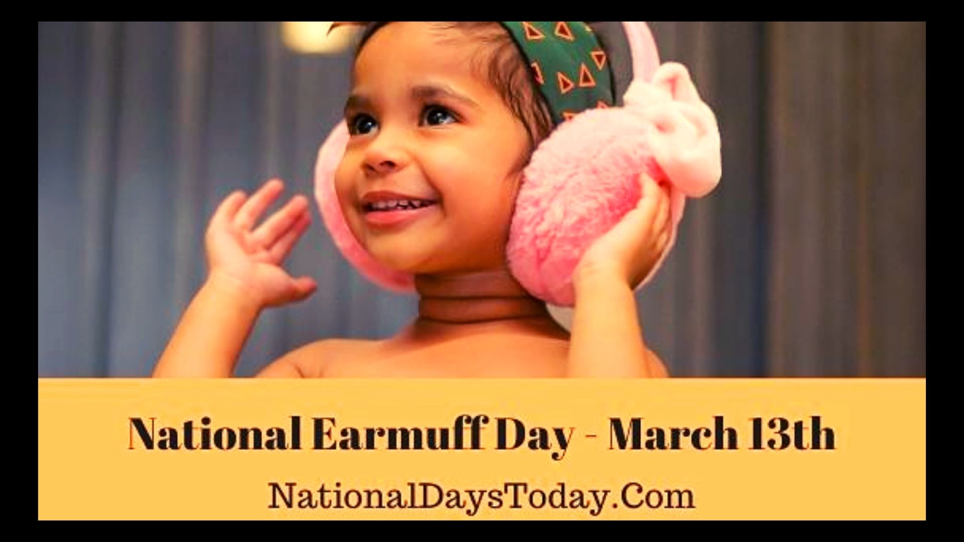 Happy Earmuff Day 2022 Images Happy Earmuff Day 2022 Images