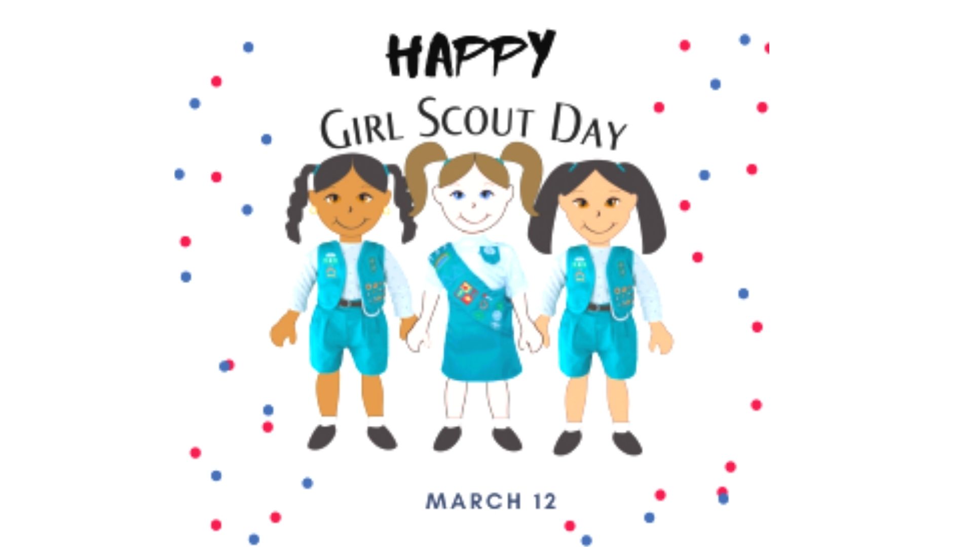 Happy Girl Scout Day Image