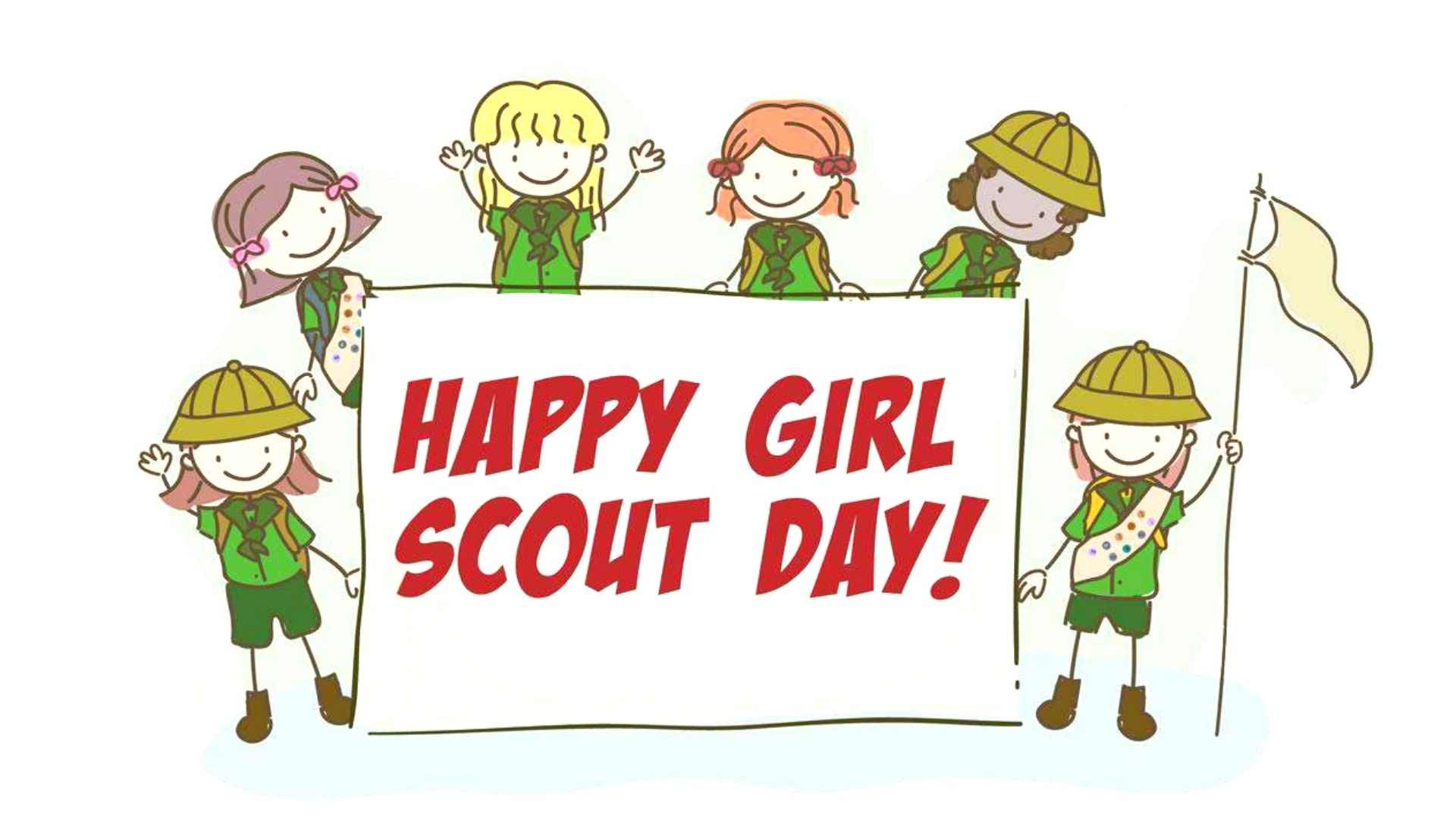 Happy Girl Scout Day Image and Wallpapers 12 March