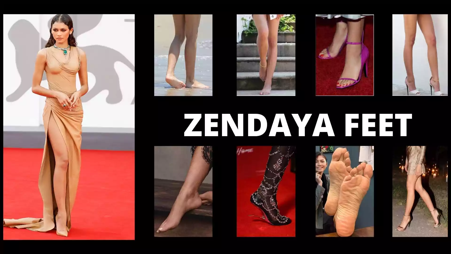 Zendaya Feet | Images of Zendaya's Feet 2023