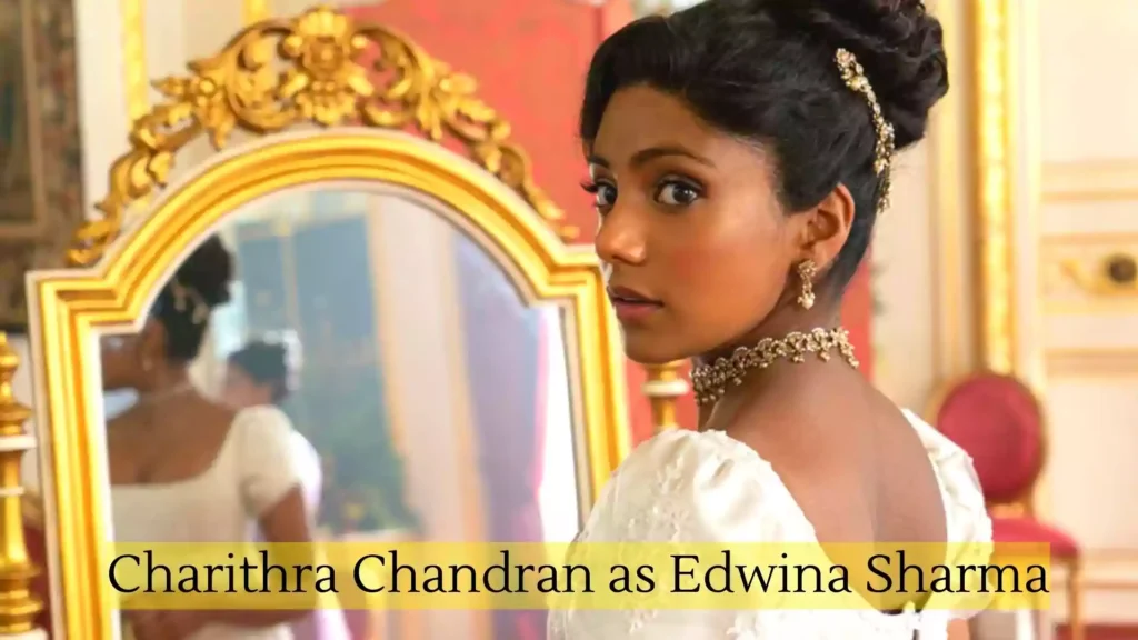 charithra chandran as Edwina Sharma charithra chandran as Edwina Sharma