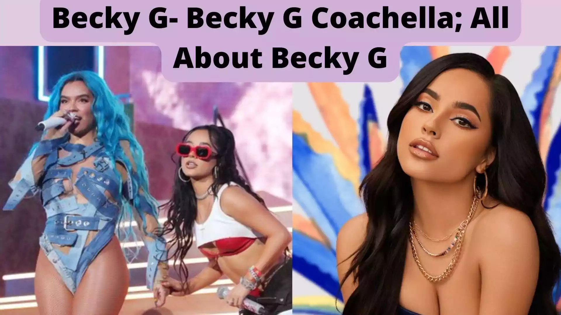 Becky G- Becky G Coachella; All About Becky G wallpaper and images