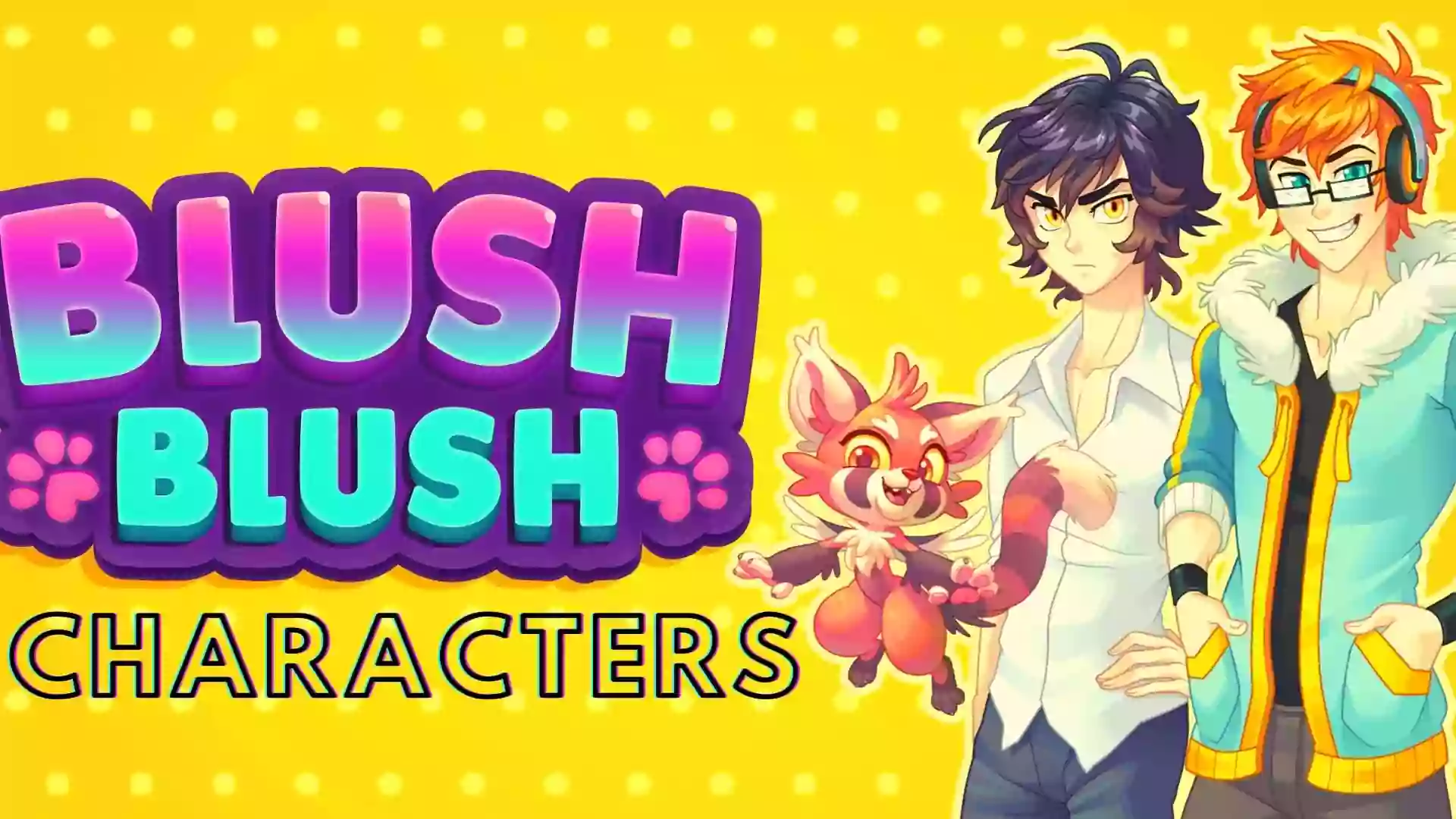 Blush Blush Characters | 2019 Video Game