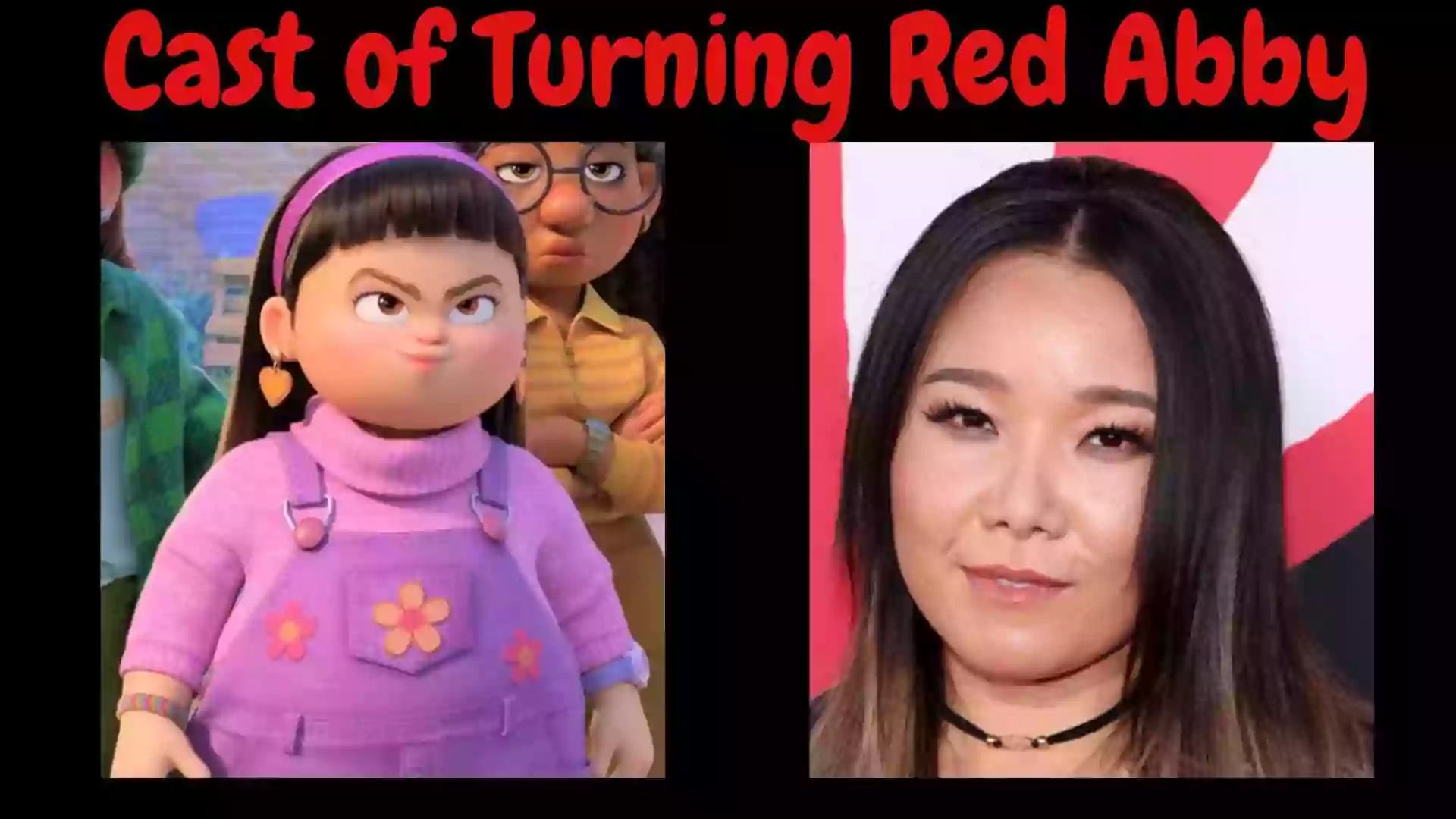 Cast of Turning Red Abby | Turning Red 2022 Film