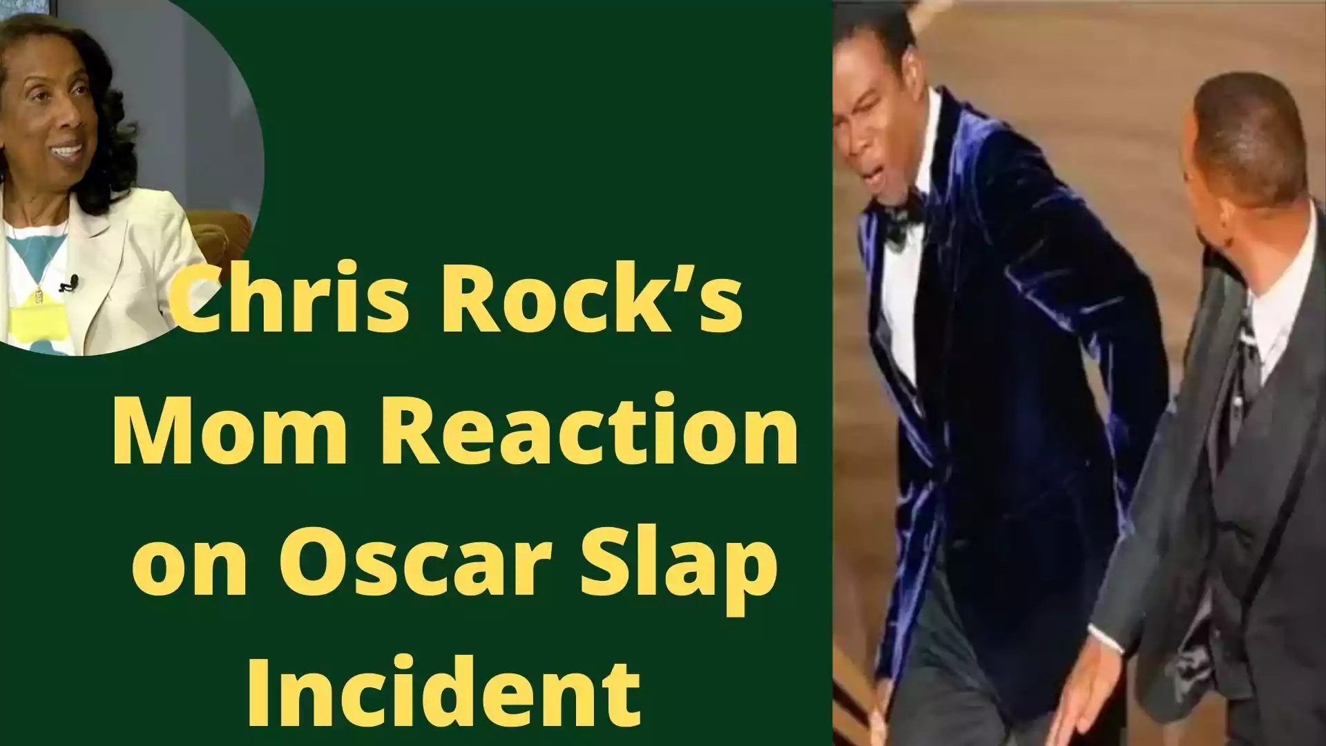 ‘When You Hurt My Child, You Hurt Me’: Chris Rock’s Mom on Oscar Incident. Chris Rock’s Mom Reaction on Oscar Incident. What Cris mom said.