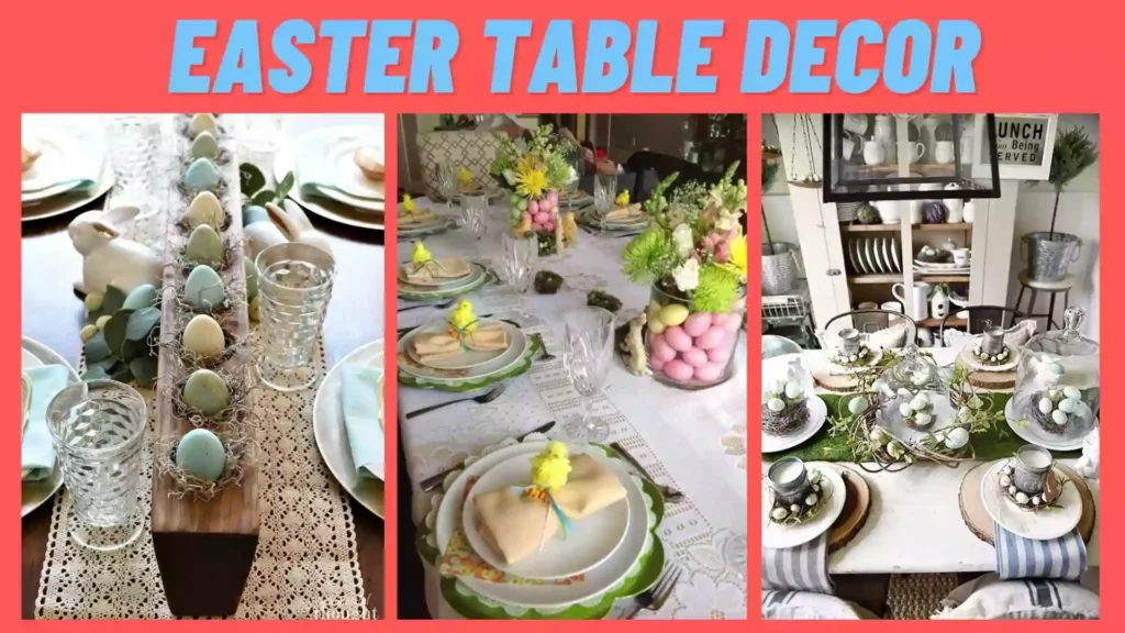 Easter Table Decor | Easter Table Decor 2022