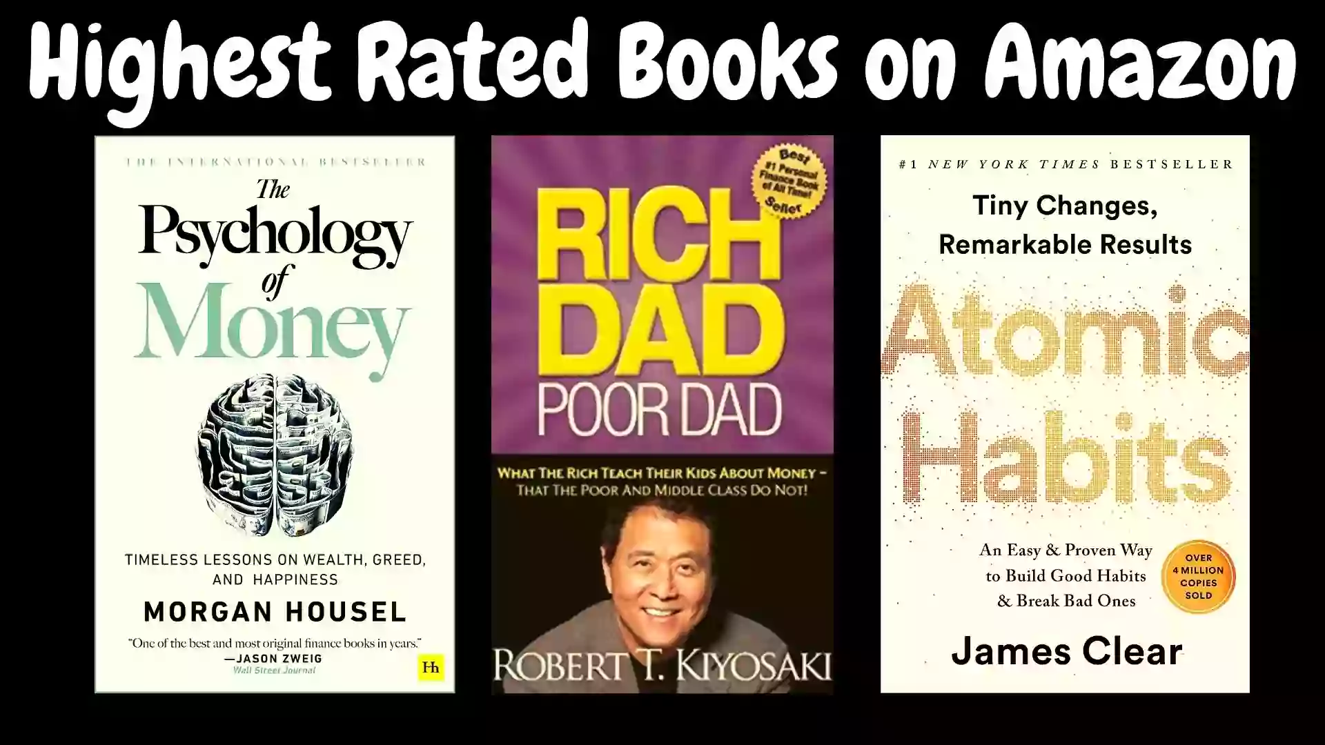 Highest Rated Books on Amazon Highest Rated Books on Amazon