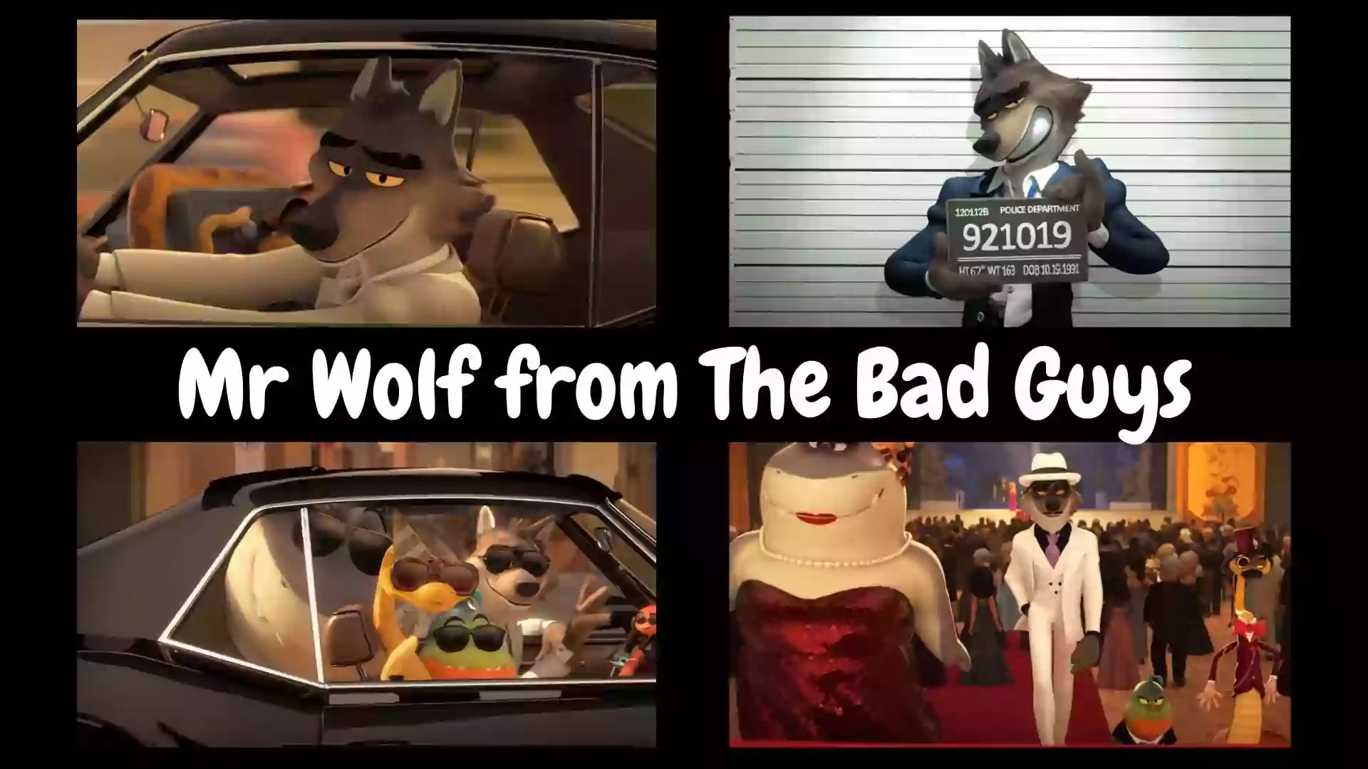 Mr Wolf The Bad Guys | The Bad Guys 2022 Movie
