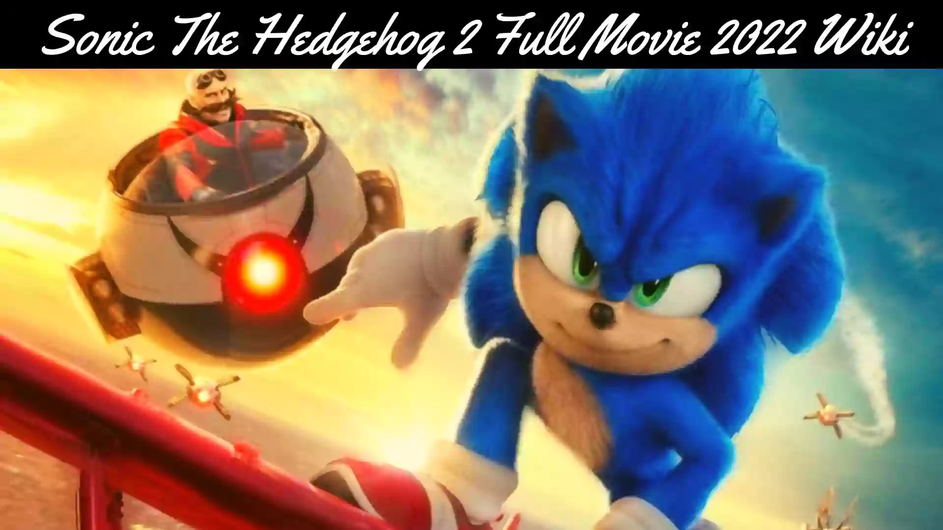 Sonic The Hedgehog 2 Full Movie 2022 Wiki