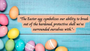 Which animal brings easter egg to children in Switzerland quote with image